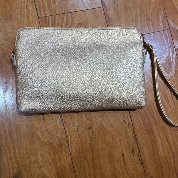 Jeanne Pink Lottie Gold wristlet - Picture 5 of 5